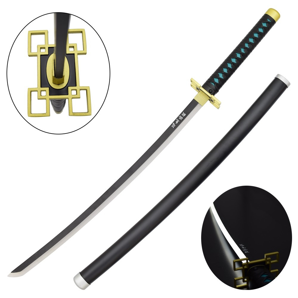 Katana Muichiro Tokito de Kimetsu No Yaiba hoja con LED 1737880355