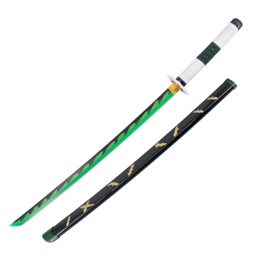 Katana bambu LED Shinazugawa Sanemi Demon Slayer 1737880309