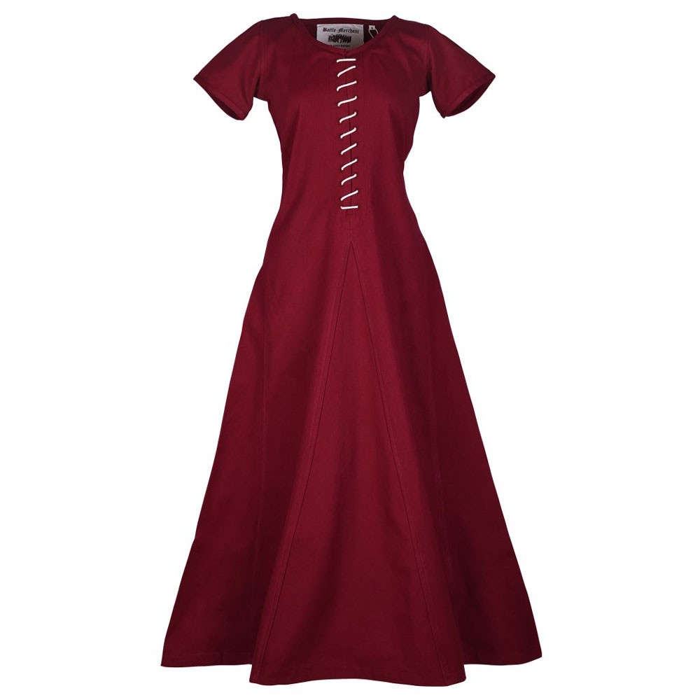 Vestido medieval manga corta Ava 1737740092